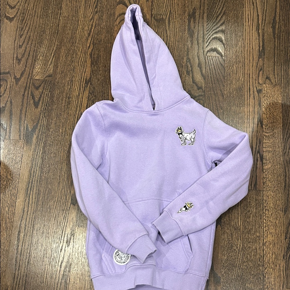 GOAT Kids Purple Hoodie